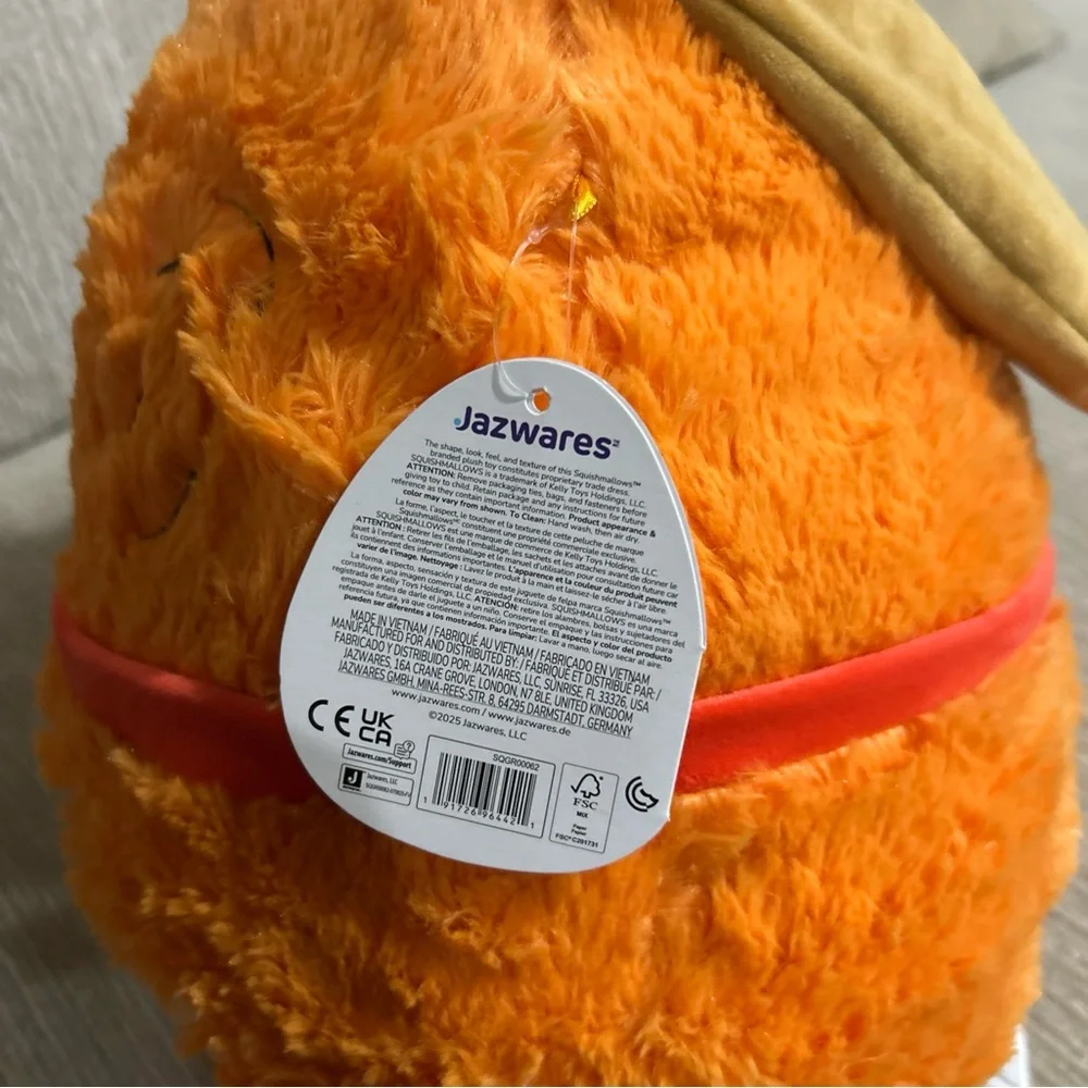 Dr. Seuss Festive Orange Plush Pillow